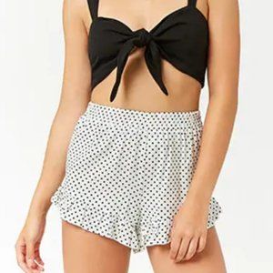 Polka Dot Shorts Frilly Shorts